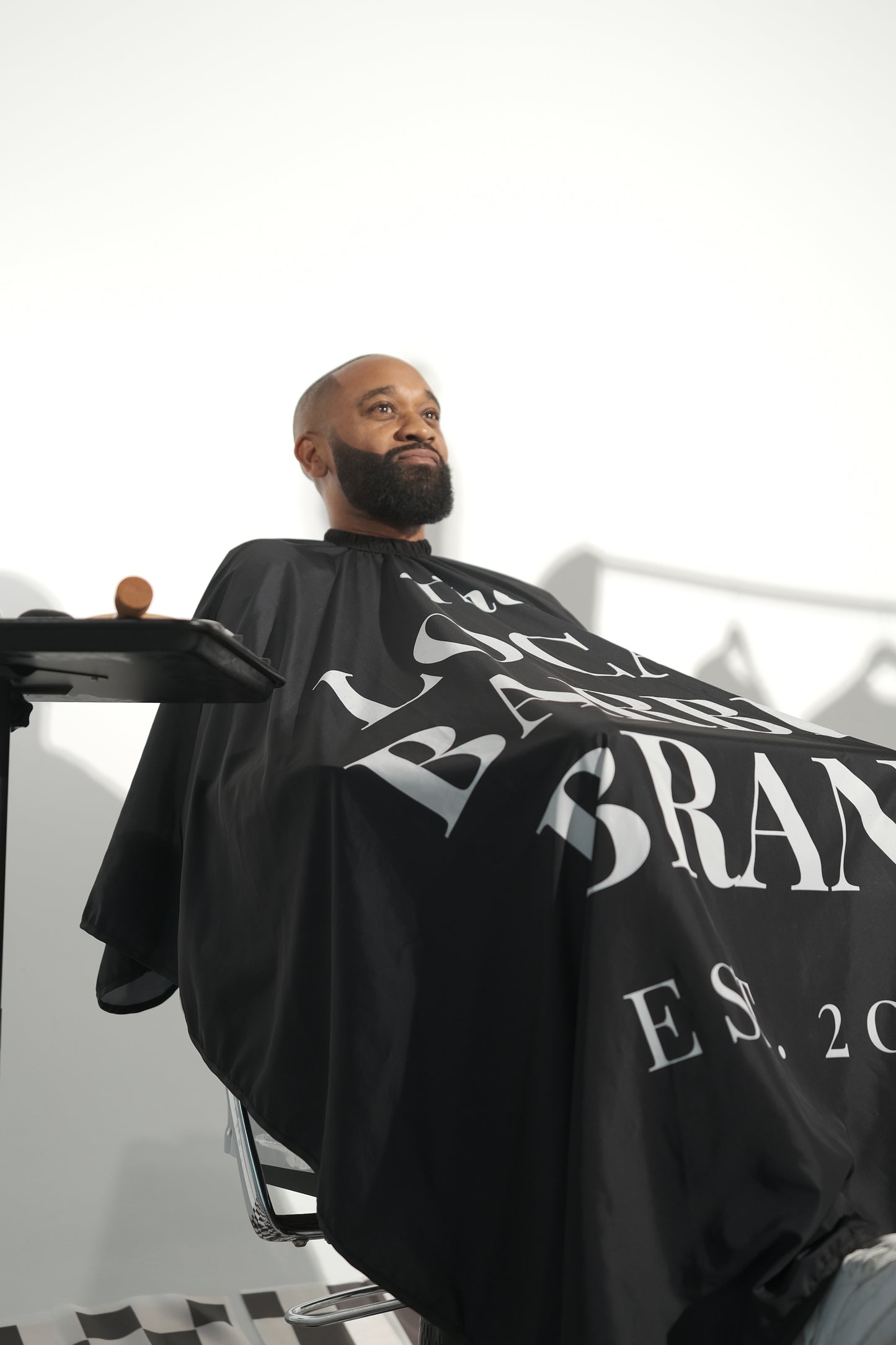 Professional Barber Cape *Pre-Order* Estimated delivery 2-3 weeks.