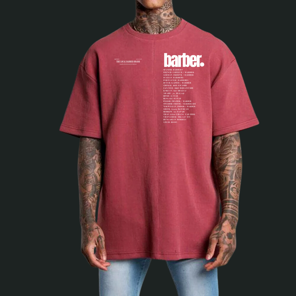 The Official "Barber" Oversized Tee *PRE-ORDER NOW*