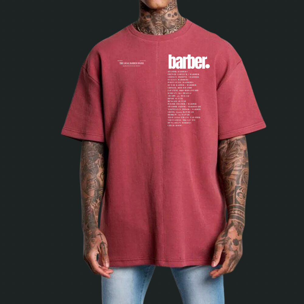 The Official "Barber" Oversized Tee *AVAILABLE NOW*