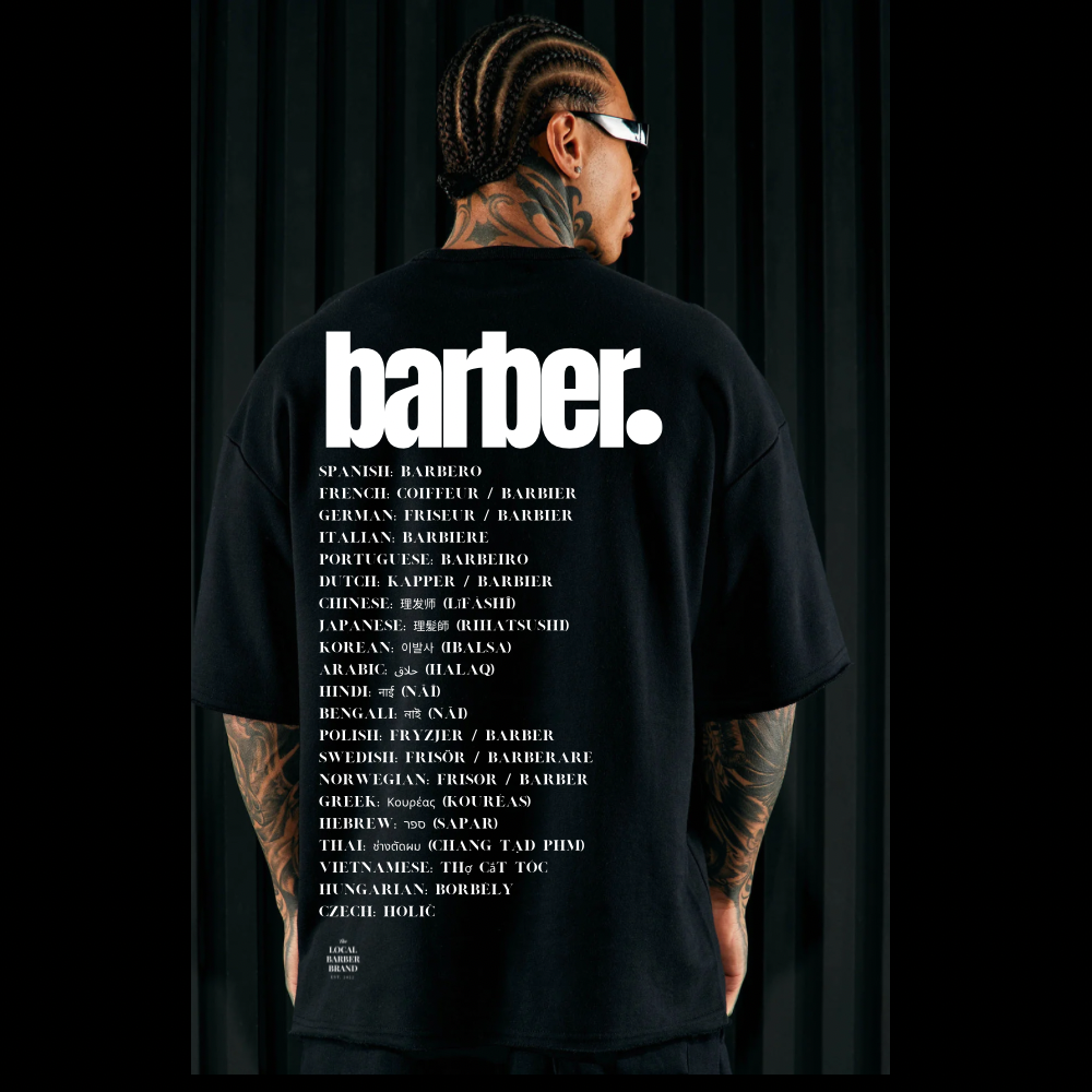 The Official "Barber" Oversized Tee *PRE-ORDER NOW*