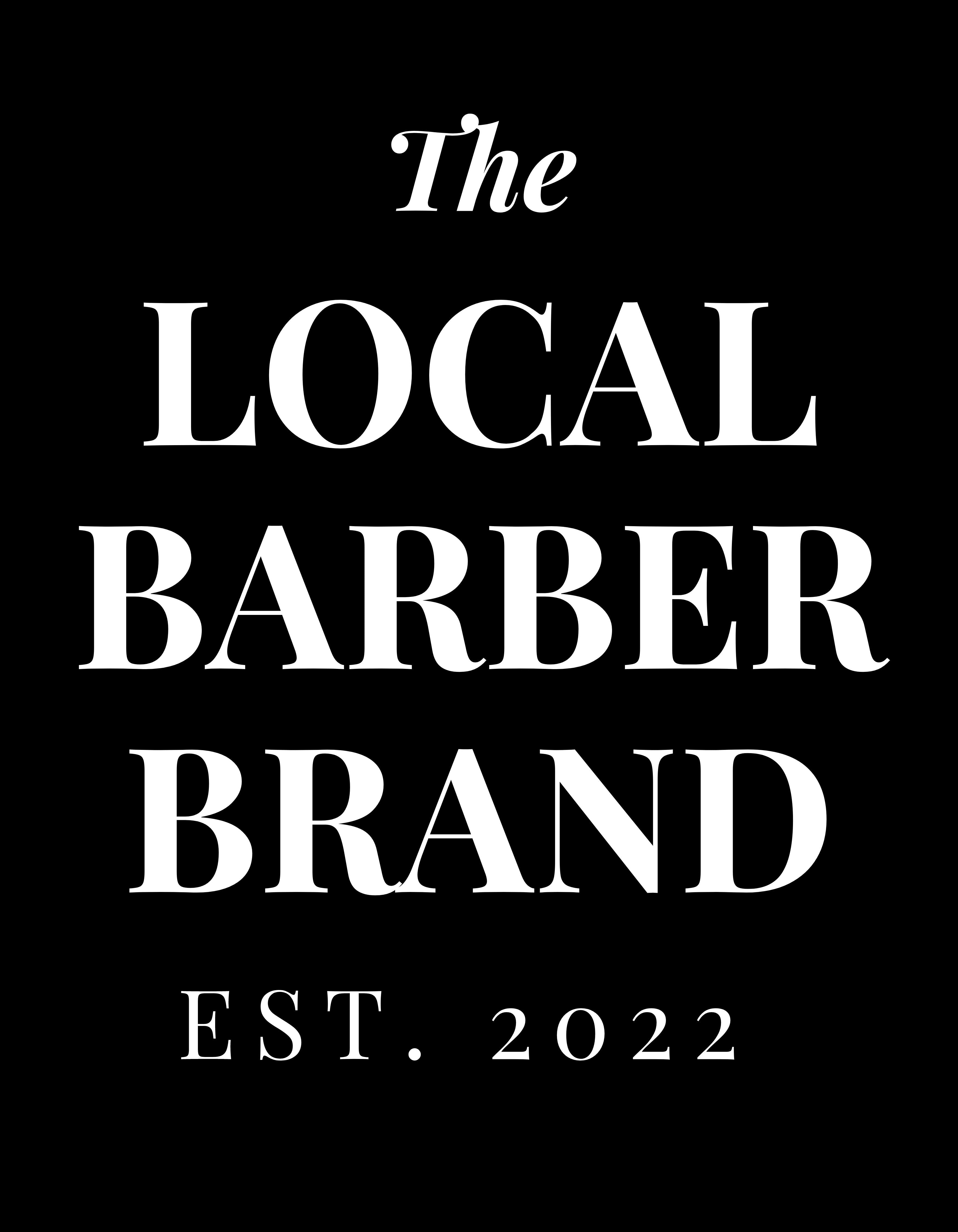 The Local Barber Brand